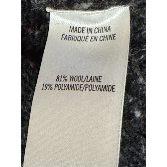 Theory Men’s Speckled Wool Cardigan Sweater Pockets Shawl Neck Size M - Picture 5 of 5